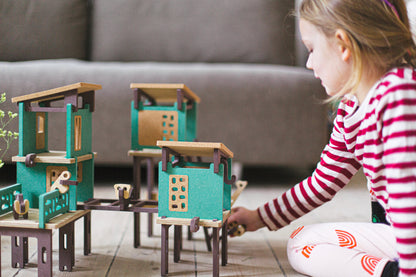 Tropical House Building Set | 60 Pieces